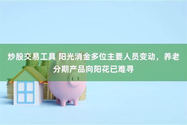 炒股交易工具 阳光消金多位主要人员变动，养老分期产品向阳花已难寻