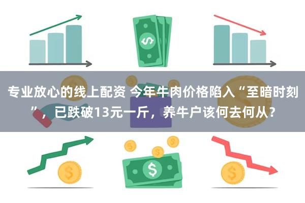 专业放心的线上配资 今年牛肉价格陷入“至暗时刻”，已跌破13元一斤，养牛户该何去何从？